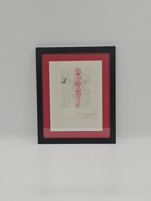 "Antony And Cleopatra" by Salvador Dali (Spain, 1904-1989) Etching