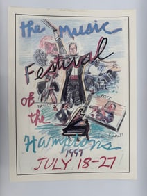 Music Festival of the Hamptons Poster, 1997