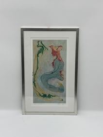 Abstract Figure Composition, Signed, Sheila Isham