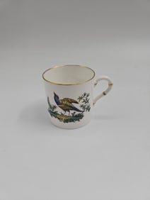 Royal Worcester Bird Motif Porcelain Cup
