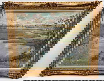 Nikolai Mikhailovich Romadin (Russian, 1903-1987) Oil on Board