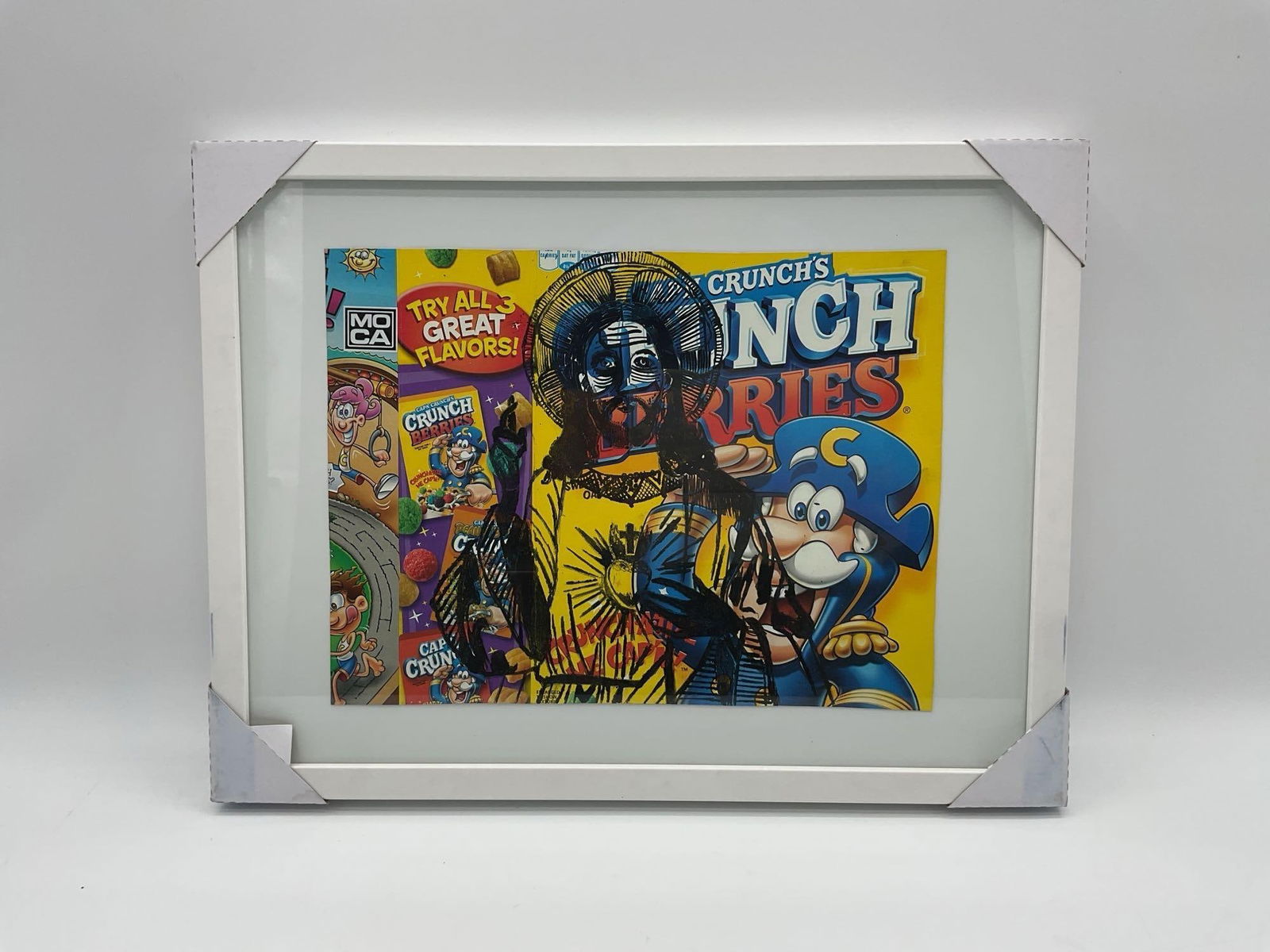 Crunch Berries Jesus by Daniel Garcia (Cuban/American) Mixed Media (1 of 3)