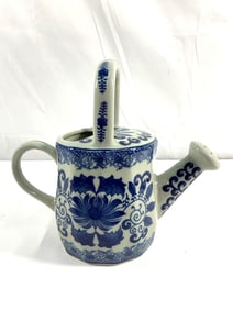 Blue and White Porcelain Watering Pot