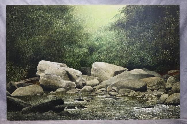 J Wayne Bystrom (20th C American), Original Oil Painting (1 of 5)