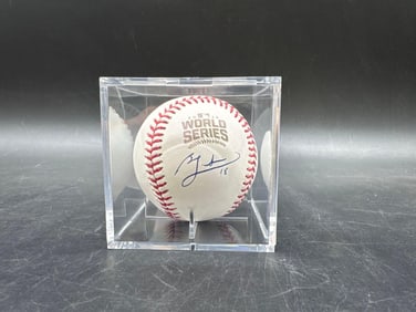 Ben Zobrist - Chicago Cubs World Series Signed Baseball