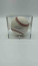 Mark Prior Autographed Baseball JSA Authenticated