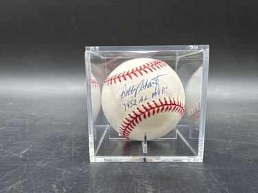 Bobby Shantz Autographed Baseball (1952 A.L. MVP)