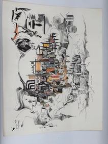 Jerusalem Israel, Signed by Papas