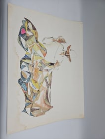 Abstract Geometric Figure print