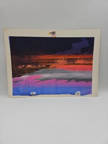 Abstract Landscape Print