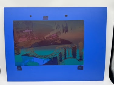 Abstract Landscape Print