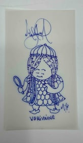 Original "Goop" Drawings by Michael Jackson (American, 1958-2009)