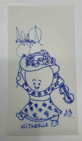 Original "Goop" Drawings by Michael Jackson (American, 1958-2009)