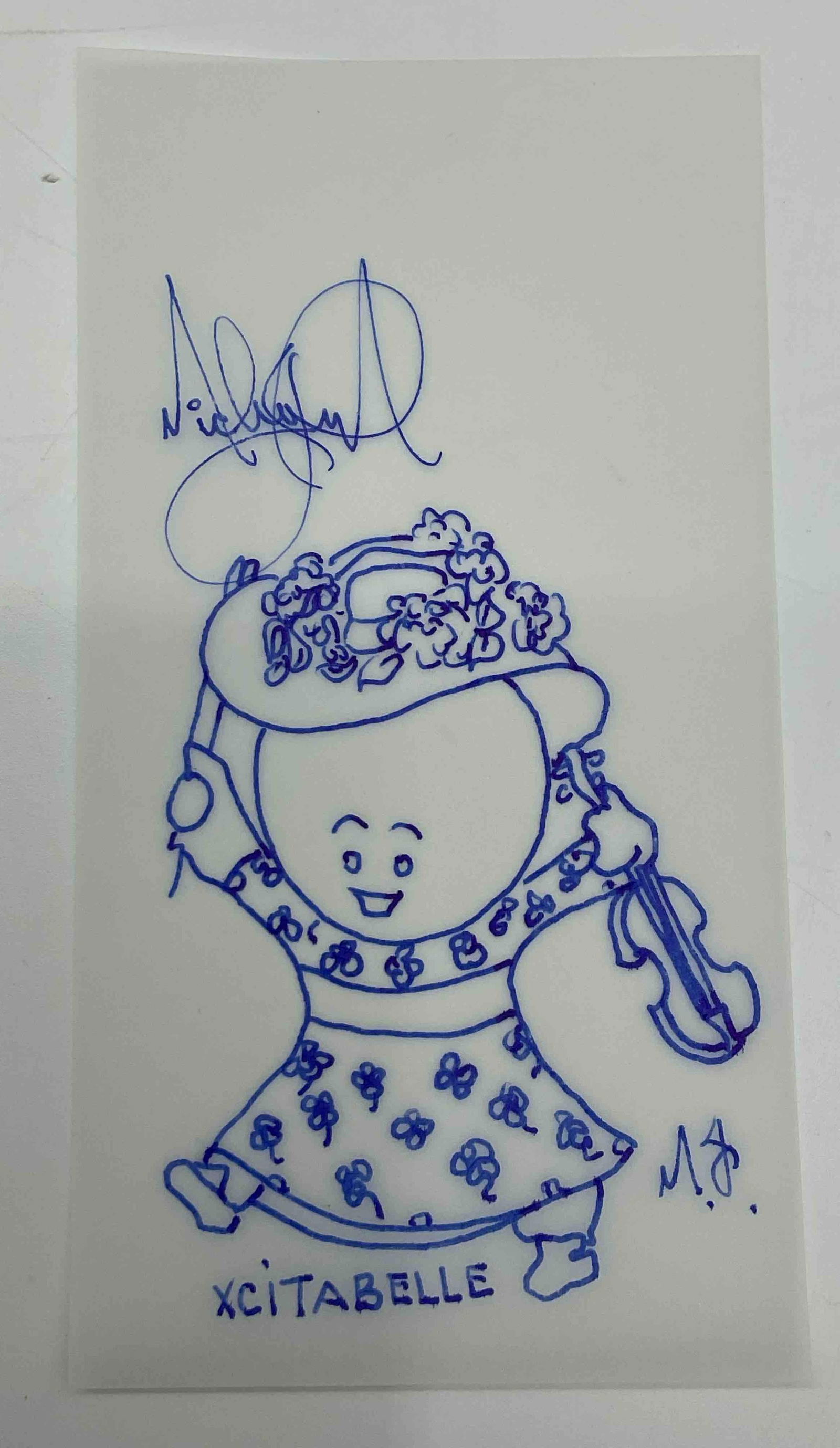 Original "Goop" Drawings by Michael Jackson (American, 1958-2009) (1 of 3)