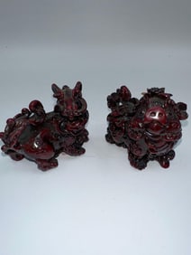 Pixiu Guardian Figures