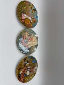 Three "Young Love" Collector Plates by Villeroy & Boch