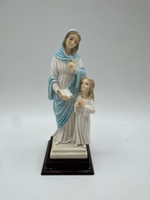 Bianchi Sculpture: Virgin Mary and Child