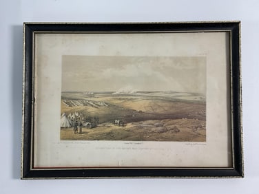 William Simpson (Scottish, 1823-1899) Antique Lithograph