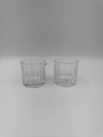 Baccarat Creamer and Sugar Set