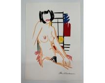 Attributed to Tom Wesselmann Screenprint