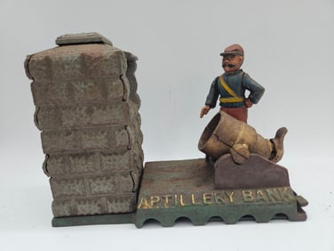 Artillery Mechanical Bank