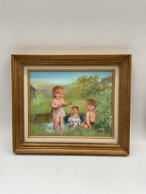 Children Playing by Dianne Dengel