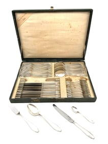 Wing On Chong Co. Lima Silverplate Flatware Set - Nils Johan