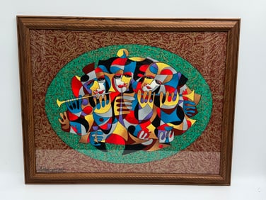 “Forest Music?? by Anatole Krasnyansky (Ukraine, 1930-2023), Serigraph with COA