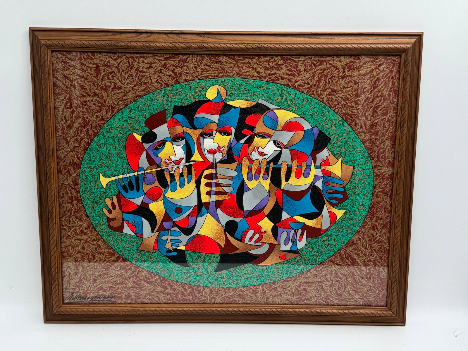 “Forest Music?? by Anatole Krasnyansky (Ukraine, 1930-2023), Serigraph with COA (1 of 5)