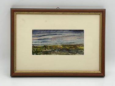 Abstract Landscape Painting, Unsigned