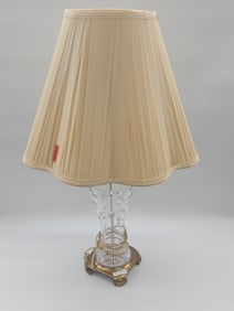 Crystal Table Lamp with Shade