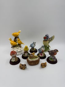 Andrea by Sadek Porcelain Bird Figurines (10)