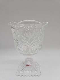 Cut Crystal Pedestal Bowl