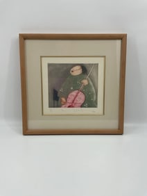 Joy by Eng Seng Tay (Malaysia, b .1947) Etching