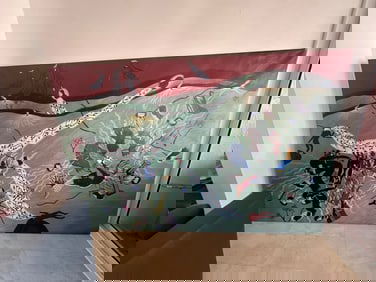 José Bedia Valdés (Cuba, b.1959) Oil on Canvas