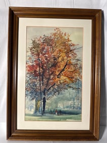 "Autumn Splendor" by Anthony Thieme (American, 1888-1954)