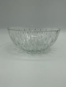 Pressed Glass Pedestal Cake Stand