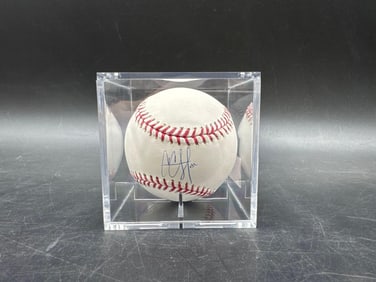 CC Sabathia Autographed Baseball