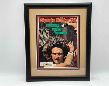 Jimmy Connors Signed Sports Illustrated Cover September 18, 1978