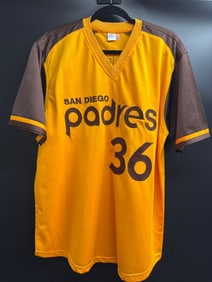 Gaylord Perry Autographed Padres Jersey
