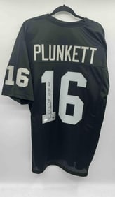 Jim Plunkett Autographed Oakland Raiders Jersey