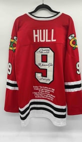 Bobby Hull Autographed Chicago Blackhawks Jersey