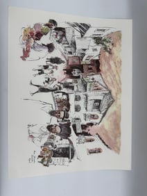 Mea Shearim Jerusalem Print by Papas
