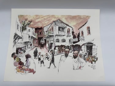 Mea Shearim Jerusalem Print by Papas