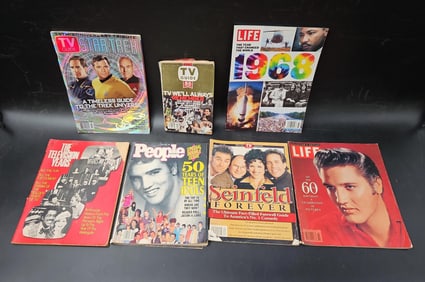Life and People Magazine Collection with Elvis Presley and Seinfeld Covers