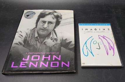 John Lennon Book and Imagine DVD Set