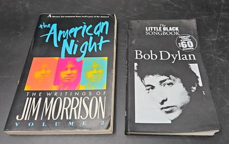 The American Night by Jim Morrison and Bob Dylan Little Black Songbook
