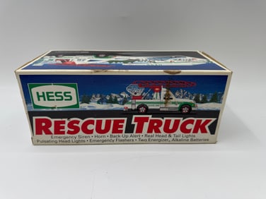 Hess Rescue Truck in Box