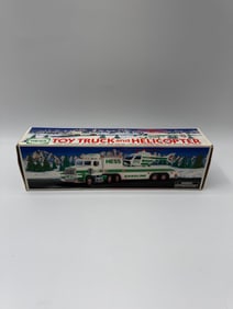 Hess Toy Truck and Helicopter