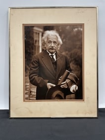 Antique Sepia of Albert Einstein